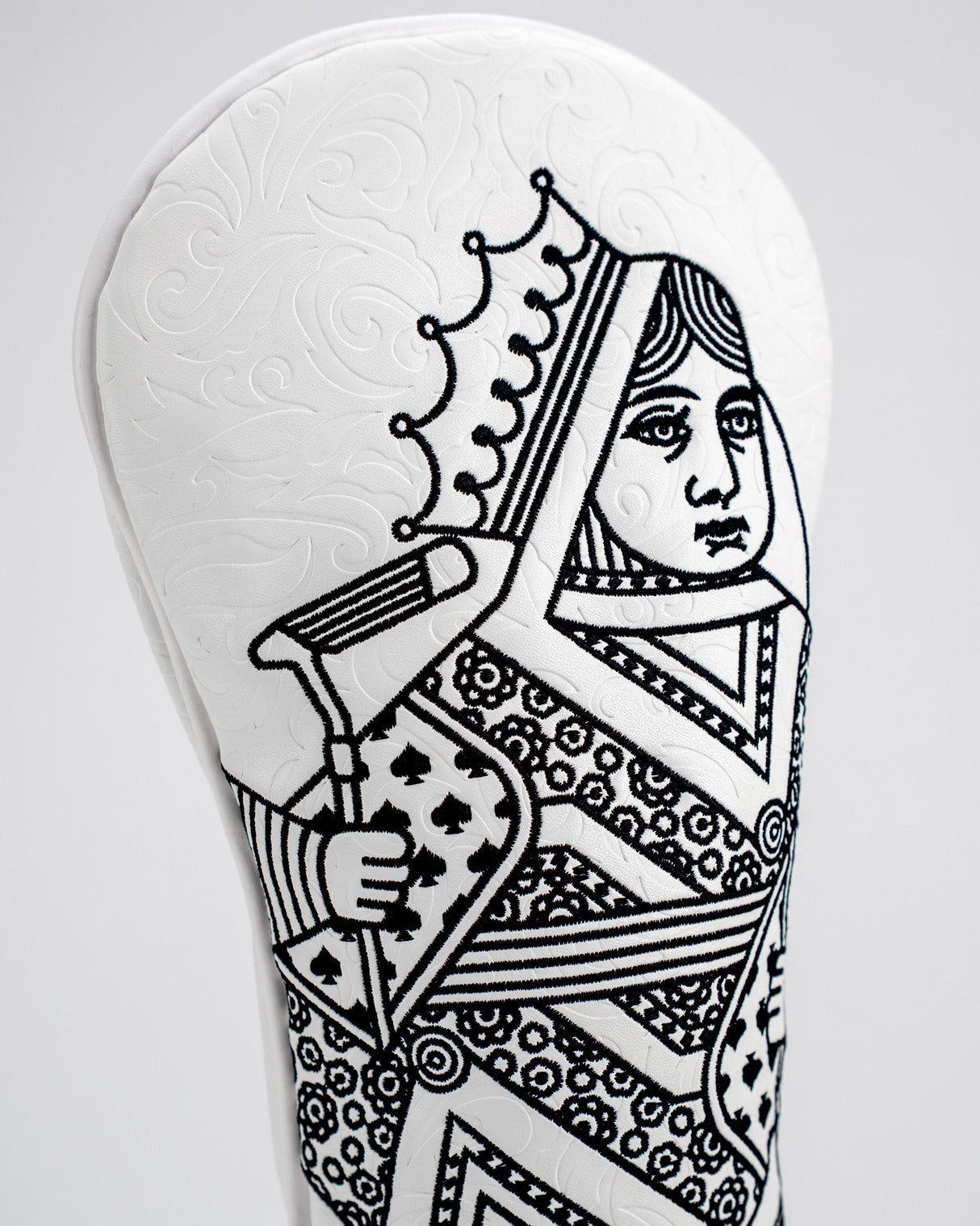 Reina de Picas Blanca - Cubre Palos de Fairway