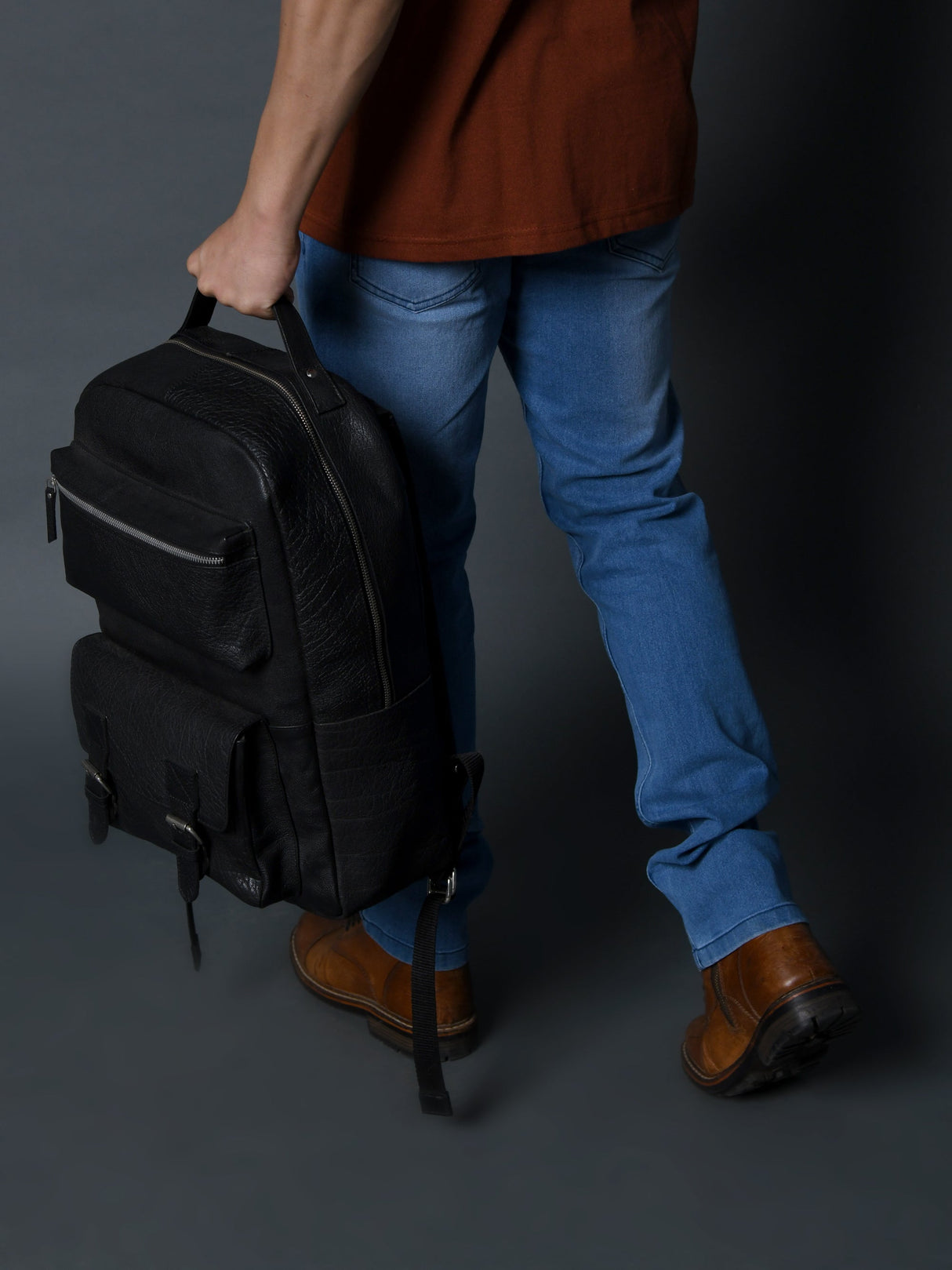 Mochila de cuero NoirTrek 2.0
