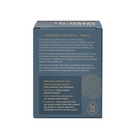Té de Hierbas Prebiótico SuperBoost de Chocolate Negro
