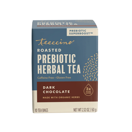 Té de Hierbas Prebiótico SuperBoost de Chocolate Negro