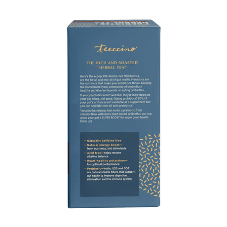 Té de Hierbas Prebiótico SuperBoost de Chocolate Negro