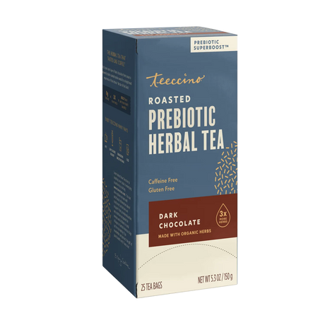 Té de Hierbas Prebiótico SuperBoost de Chocolate Negro