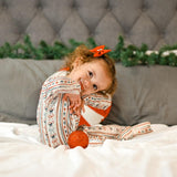 Pijama de Navidad de Bambú Candy Cane Lane - Zippy