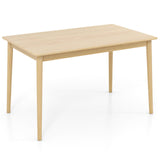 Mesa de comedor de madera de 48 pulgadas para 4 personas