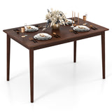 Mesa de comedor de madera de 48 pulgadas para 4 personas