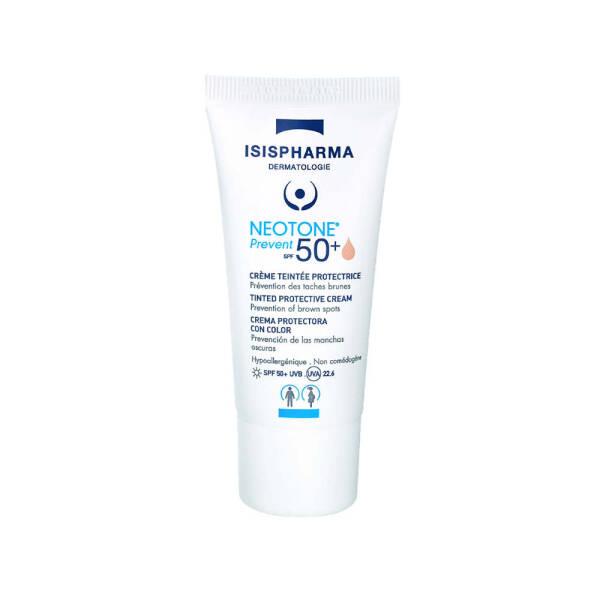 Isis Pharma Neotone SPF50+ Mineral Sunscreen - Tinted, Illuminating, Sensitive Skin Friendly
