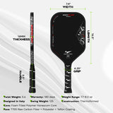 Pala de Pickleball NightBlade - 16mm