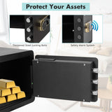 Caja de seguridad de 0.5 pies cúbicos con teclado