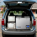 Nevera portátil eléctrica para coche con compresor de 60 litros para camping