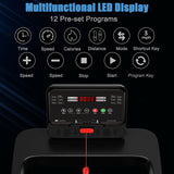 Cinta de correr eléctrica de 2.25 HP con control por aplicación