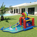 Castillo hinchable infantil con soplador