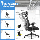 High Back Mesh Executive Chair with Adjustable Lumbar Support