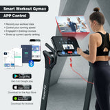 Máquina de correr eléctrica plegable de 2.25 HP con motor y pantalla LED