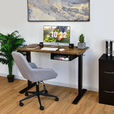 48-inch Electric Height Adjustable Standing Desk with Control Panel