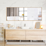 Espejo de cuerpo entero de 59 pulgadas, espejo grande rectangular para dormitorio