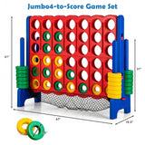 Juego Gigante 4 en raya con almacenamiento de red - Azul