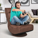 Silla de juego plegable de suelo de 5 posiciones