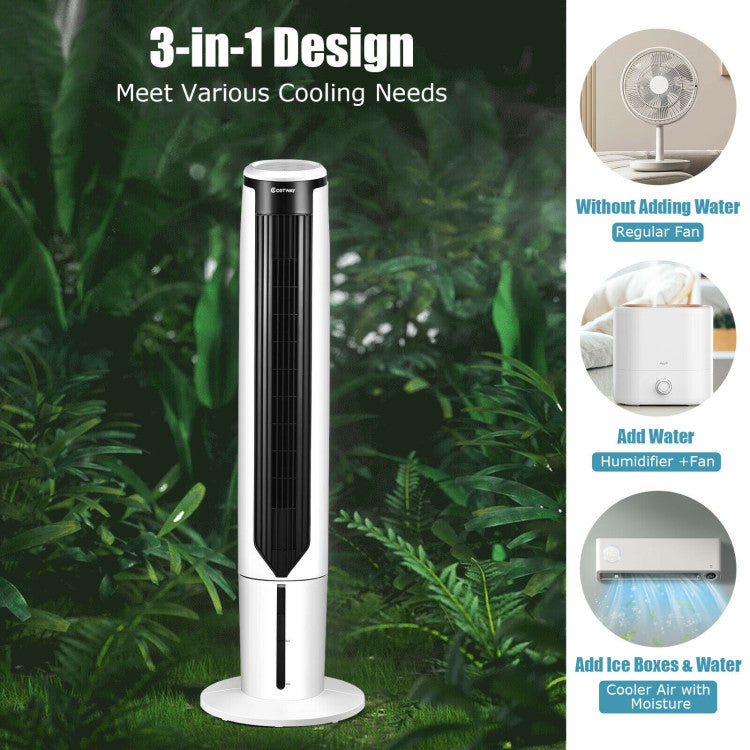 Ventilador de torre de 41" con 3 modos y velocidades