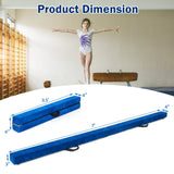 Barra de equilibrio portátil plegable de 7 pies con asas para gimnastas