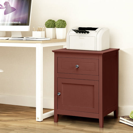 Mesa auxiliar de 2 niveles con tablero espacioso