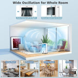 3-in-1 Air Cooler – Fan & Humidifier with Remote