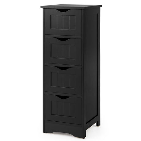 Mueble de suelo independiente de 4 cajones con dispositivo antivuelco