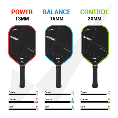 Empuñadura de pala de pickleball - 13 mm