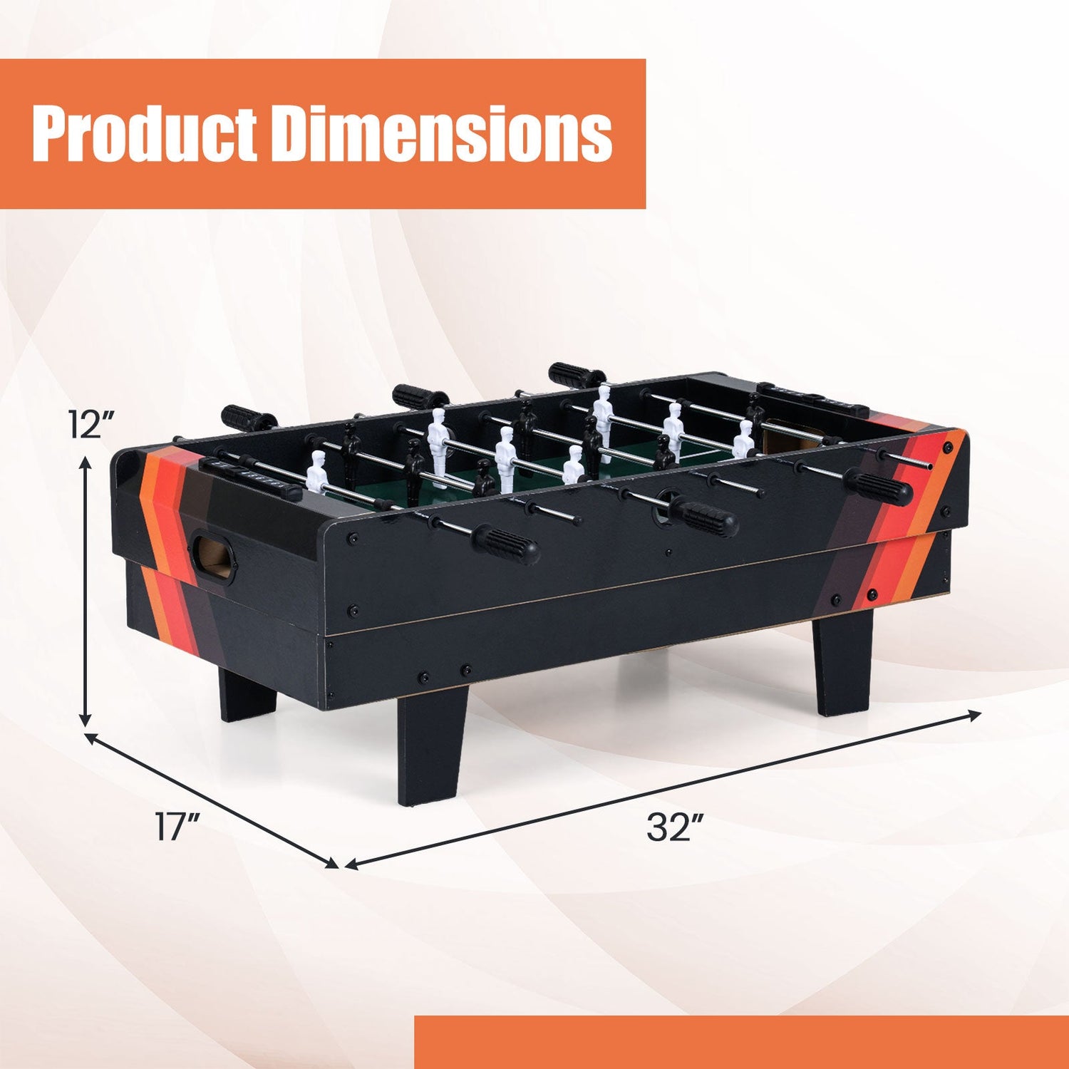 Mesa de juegos combinada 4 en 1 con billar