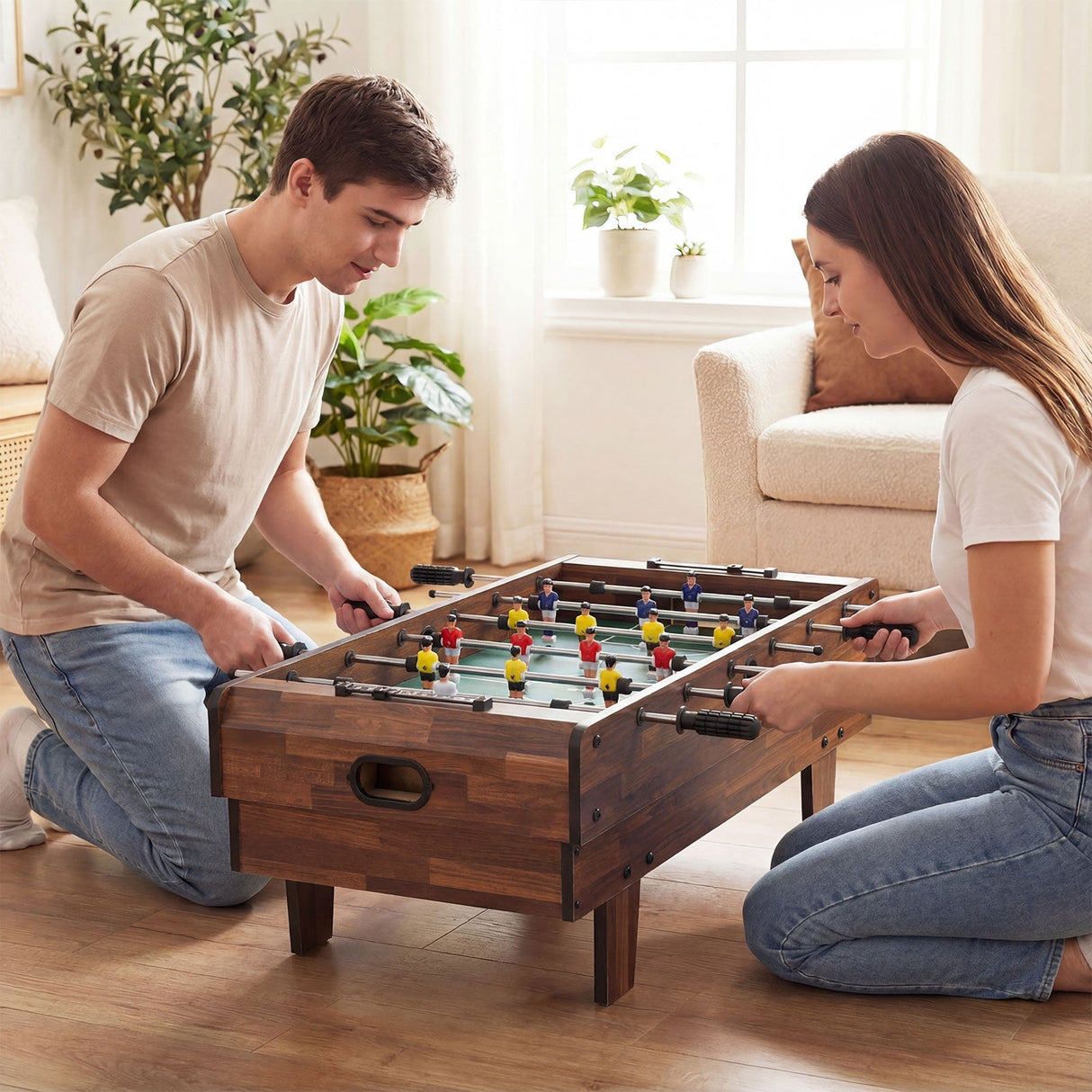 Mesa de juegos combinada 4 en 1 con billar