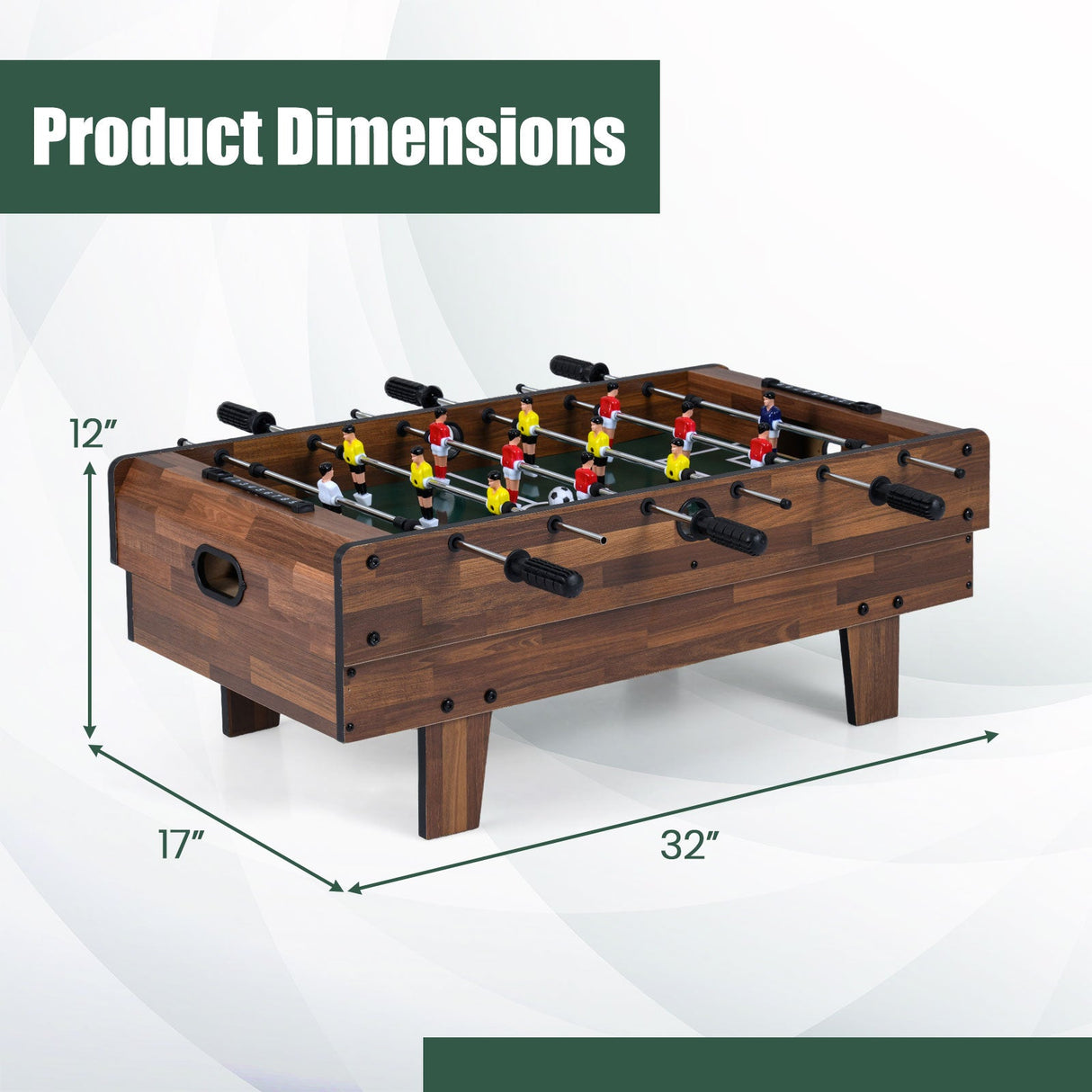 Mesa de juegos combinada 4 en 1 con billar