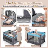 4-in-1 Convertible Portable Baby Play