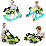 4-in-1 Foldable Activity Push Walker with Adjustable Height