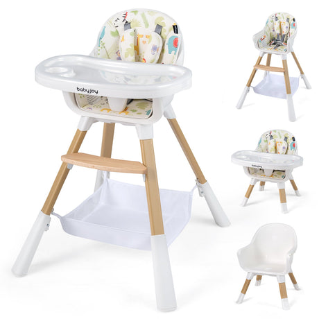 Trona 4 en 1 convertible para bebés y niños pequeños - Varios colores