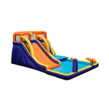 Castillo Hinchable 4 en 1 para Niños con Piscina Splash sin Soplador