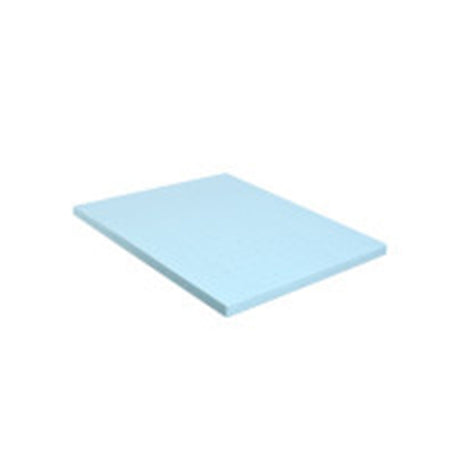 Colchón doble de espuma viscoelástica con infusión de gel de 4 pulgadas y ventilación superior
