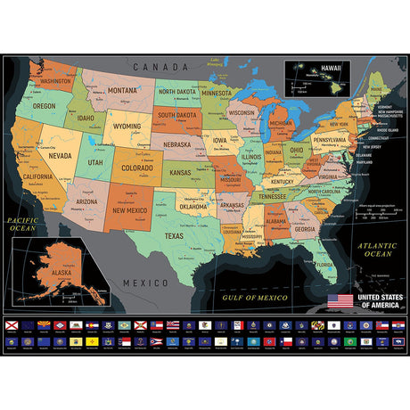 Scratch Off: USA Travel Map