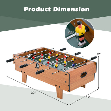 Mesa de juegos combinada 4 en 1 con futbolín, billar y hockey