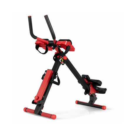 Máquina de remo plegable 4 en 1 con panel de control para gimnasio en casa