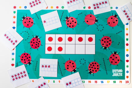 Paquete de 3 manteles individuales de matemáticas
