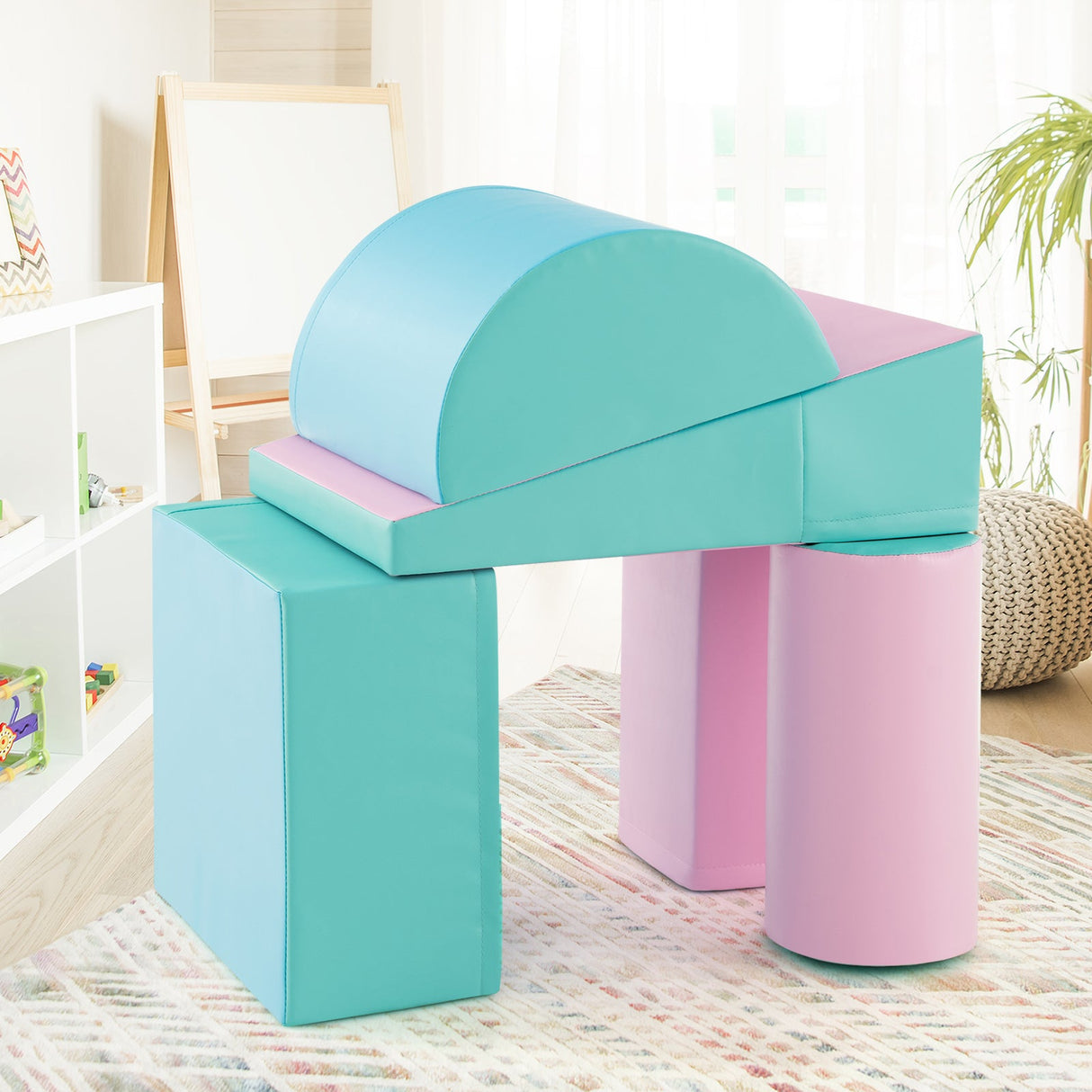 Juego de 5 piezas para trepar y gatear para niños