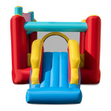 5-in-1 Ice Cream Inflatable Bounce House with Ball Pit and Slide without Blower