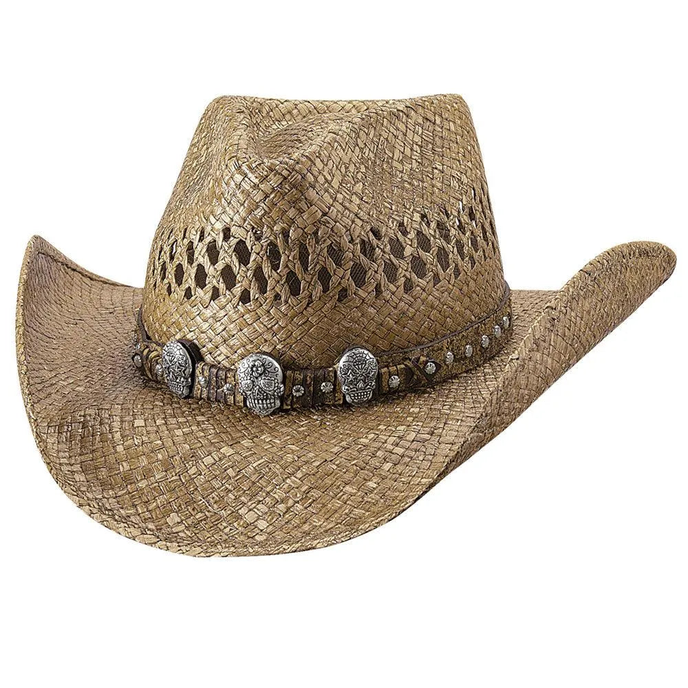 Bullhide Promises - Sombrero vaquero de paja rafia