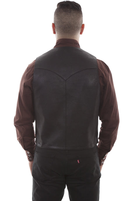 Scully Outrider (503 Piel de Cordero) – Chaleco para Hombre