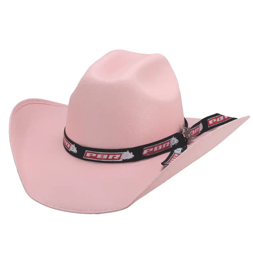 Bullhide PBR Comprometido a Ganar - Sombrero Vaquero de Paja de Lino