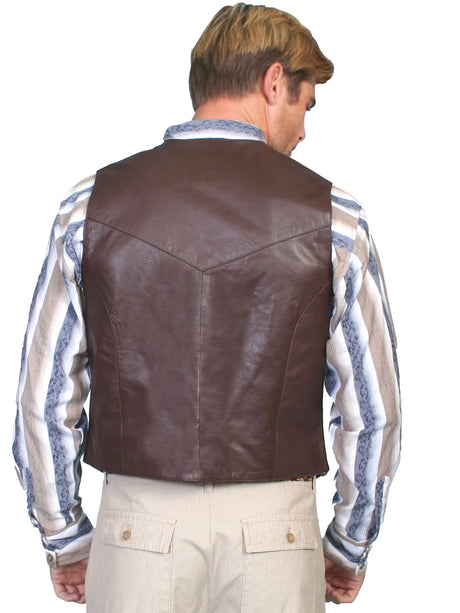 Scully Open Range (507 Piel de Cordero) – Chaleco para Hombre