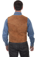 Chaleco Scully Open Range (cuero de gamuza 507) – Para hombre