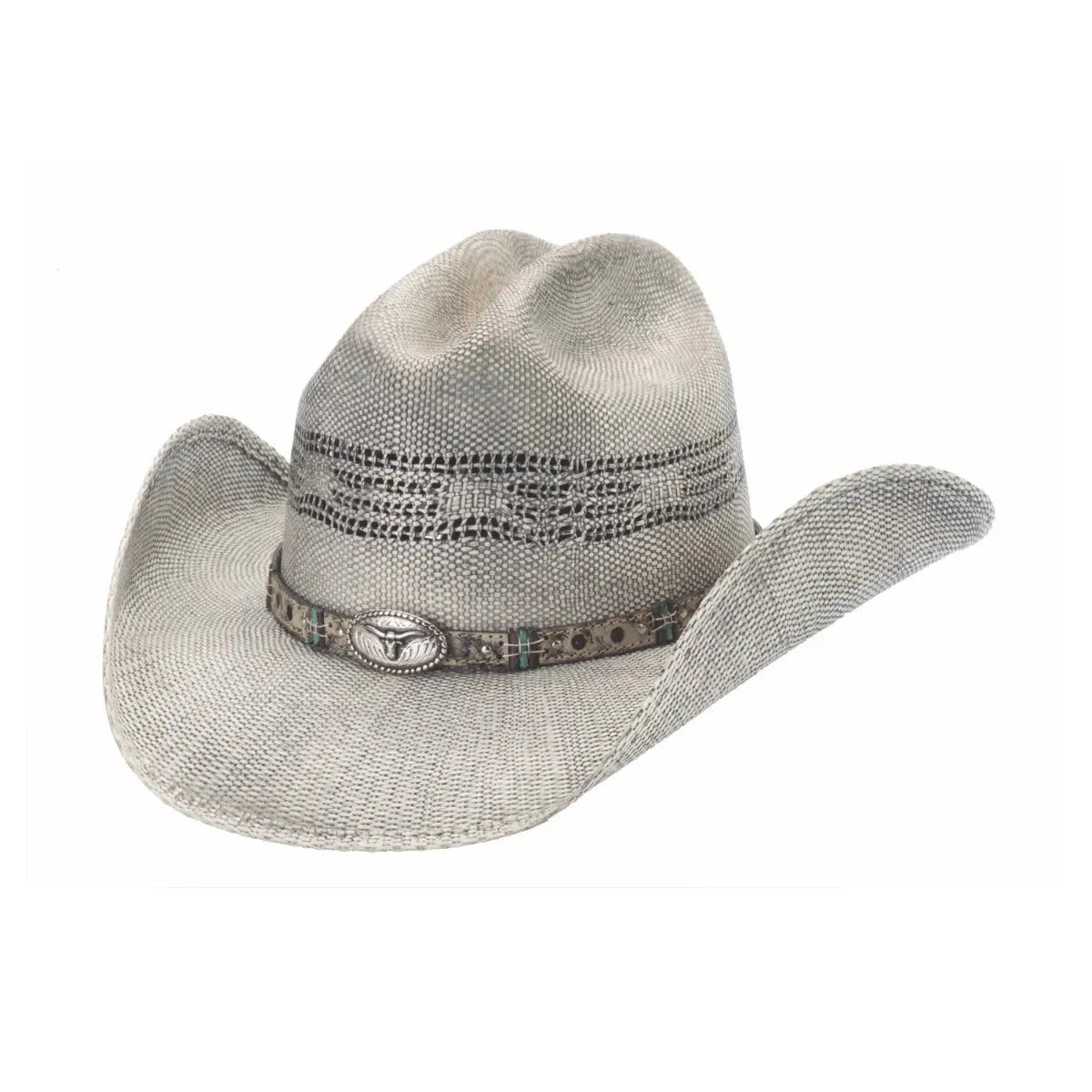 Sombrero vaquero de paja Bangora - Bullhide Whip Cracking