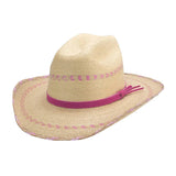 Bullhide Roseville - Sombrero de vaquera de paja para niña