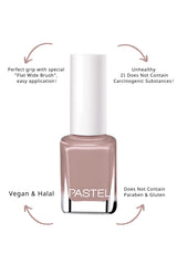 Pastel Vegan Nail Polish - 120 Shades, Cruelty-Free, Chemical-Free Beauty