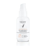 Vichy Capital Soleil UV-Clear SPF50+ Sunscreen for Oily & Acne-Prone Skin - Mattifying, Water-Resistant Formula